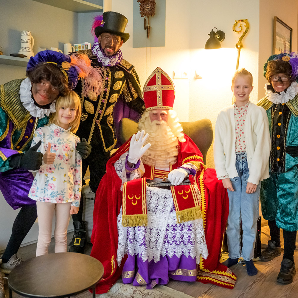 Sinterklaas huisbezoek